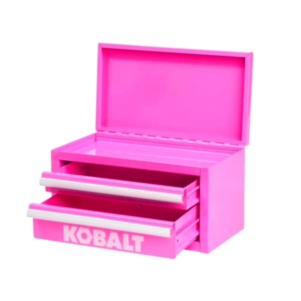 Kobalt Mini Tool Box Organizer NEW HOT PINK Makeup Crafts Toys Stamps
